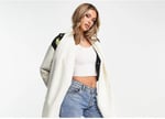 Wearflawless Unisex Sade Kalın Yumuşak Beyaz Atkı beyaz Tek Ebat