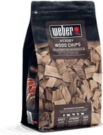 Weber 17624 tütsü cipsi Hickory 700 g, tütsüleme, aroma, mangal, kahverengi, 17,8 x 8,9 x 30,5 cm