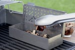 Weber 17624 tütsü cipsi Hickory 700 g, tütsüleme, aroma, mangal, kahverengi, 17,8 x 8,9 x 30,5 cm