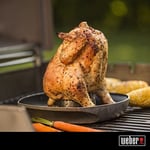 Weber 6731 Style Tavuk Tutucu, Gümüş