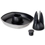 Weber 6731 Style Tavuk Tutucu, Gümüş