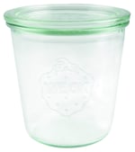 Weck Cam kavanoz 290 ml (yüksek kaliteli tek kullanımlık, cam kapaklı kavanoz; kaynatmak için; ısıya dayanıklı; mikrodalga fırına uygun; fırına uygun;  - Seçenekler: 290 ml (12 count), 500 milliliters