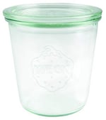 Weck Cam kavanoz 290 ml (yüksek kaliteli tek kullanımlık, cam kapaklı kavanoz; kaynatmak için; ısıya dayanıklı; mikrodalga fırına uygun; fırına uygun;  - Seçenekler: 290 ml (12 count), 500 milliliters