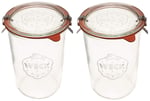 Weck Klasik Konserve Kavanozları, 750ml, 2'li Paket