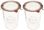 Weck Klasik Konserve Kavanozları, 750ml, 2'li Paket