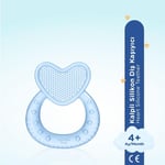 Wee Baby Kalpli Silikon Diş Kaşıyıcı - MAVİ