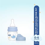 Wee Baby Mini PP Alıştırma Bardağı Seti 30 ml - MAVİ