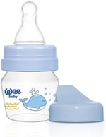 Wee Baby Mini PP Alıştırma Bardağı Seti 30 ml - MAVİ