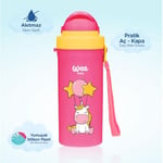 Wee Baby Pipetli Bardak 300 ml - PEMBE