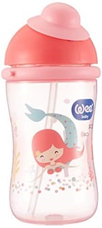 Wee Baby Pipetli Bardak 380 ml - Pembe