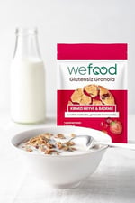 Wefood Glutensiz Granola Kırmızı Meyve & Bademli 250 gr