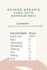Wefood Organik Elma Suyu Konsantresi 340 gr 2'li