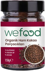 Wefood Organik Ham Kakao Parçacıkları 150 Gr (kakao Nibs) 8681749104246