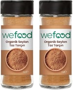 Wefood Organik Seylon Tarçın Tozu 45 gr 2'li