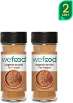 Wefood Organik Seylon Tarçın Tozu 45 gr 2'li