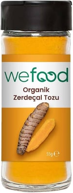 Wefood Organik Zerdeçal Tozu 55g