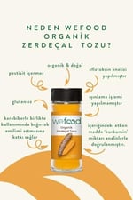 Wefood Organik Zerdeçal Tozu 55g