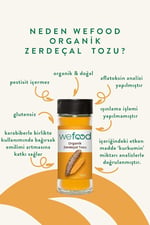 Wefood Organik Zerdeçal Tozu 55g