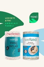 Wefood Pirinç Patlağı 100 gr 3'lü