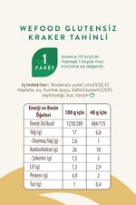 Wefood Tahinli Kraker 40 Gr 3'lü