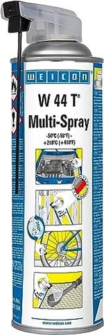 WEICON W 44 T Çoklu Sprey, 500 ml, Çok işlevli koruyucu temizleyici bakım yağı
