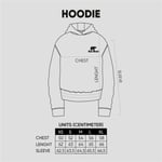 Welcome Hoodie Siyah Baskılı Kapüşonlu Kadın Sweatshirt S