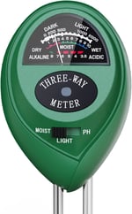 WellHise 7811 Toprak Nem Ph Ve Işık Ölçer 3'ü Bir Arada