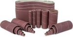 WEN 6524SP240 240-Grit Kombinasyon Kemer ve Kol Zımpara Seti, 24'lü Paket