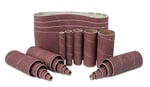 WEN 6524SP240 240-Grit Kombinasyon Kemer ve Kol Zımpara Seti, 24'lü Paket