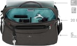 Wenger MX ECO Light dizüstü bilgisayar sırt çantası, tablet bölmeli, 16 inçe kadar dizüstü bilgisayar, 10 inçe kadar tablet, düzenleyici, 19 l, kadın, erkek, ofis, iş, seyahat, - Seçenekler: Gidip, İş