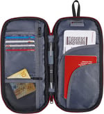 WENGER Travel Document Organizer, Seyahat Aksesuarı Cüzdan Unisex Yetişkin, Siyah (Siyah), TU, siyah, TU, Wenger, Seyahat Belgesi Düzenleyici, Siyah (R)