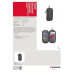 WENGER Travel Document Organizer, Seyahat Aksesuarı Cüzdan Unisex Yetişkin, Siyah (Siyah), TU, siyah, TU, Wenger, Seyahat Belgesi Düzenleyici, Siyah (R)