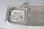 Wenko 2003010100 Lavabo Altlığı Stone Şeffaf, Plastik, Şeffaf,50 x 40 x 25 cm