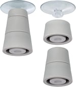 WENKO Cam kapak plakaları için ayaklar 4 adet Ersatzfüße Şeffaf