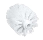 WENKO Yedek fırça beyaz Yedek tuvalet fırçası başlığı Beyaz - Seçenekler: 9.3 x 7.5 x 7.5 cm, 9.3 x 8.5 x 8.5 cm