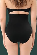 Wenupina X Model Slip Külot Korse - Siyah