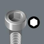 Wera 354 altıgen-Tornavida Hex-Plus - Seçenekler: 3.0 x 75 mm, 4.0 x 75 mm (1 piece), 8.0 x 100 mm