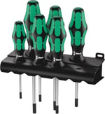 Wera 367/6 Tornavida Seti Kraftform Plus Torx + Raf, 6 Parça, 05028062001