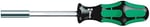 Wera 810/1 Yaylı Segmanlı Uç Tutucu, 1/4 inç x 120 mm, 05051005001, Gümüş