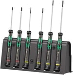 Wera Elektronikçi Tornavida Seti 2035/6 A + Raf, 6 Parça, 05118150001