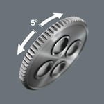 Wera Zyklop Speed Cırcır Anahtar Seti 8100 SA 6 1/4 inç Tahrik, Metrik, 28 Parça, 05004016001