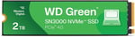 Western Digital Green SN3000 NVMe 2 TB (5.000 MB/sn'ye kadar okuma 4.000 MB/sn'ye kadar yazma) - WDS200T4G0E