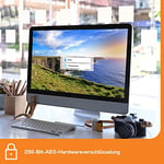 Western Digital My Book 22TB USB 3.2 Gen 1 masaüstü sabit diski, şifre koruması ve yedekleme yazılımı ile