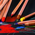 (White) - CARAN DACHE LUMINANCE 6901 COLOUR PENCIL White