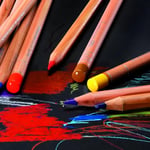 (White) - CARAN DACHE LUMINANCE 6901 COLOUR PENCIL White
