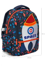 Wia Space Erkek Çocuk Okul Çanta Seti, Standart, SWG-010, Lacivert, erkek-çocuk