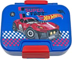 Wiggle Bento 1030ml Lunchbox HotWheels Lisanslı Tek Katlı 2 Bölmeli Paslanmaz Çelik Sefer Tası Yemek Kutu