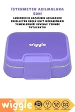 Wiggle Bento 1030ml Lunchbox Tek Katlı 2 Bölmeli Paslanmaz Çelik Sefer Tası Yemek Kutusu