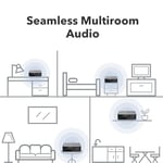 WiiM Ultra Müzik Flama ve Dijital Preamp | 3,5 inç Dokunmatik Ekran, Chromecast ve Alexa ile Uyumlu, Stream Spotify, Amazon Müzik, Gelgit ve Daha Fazlası | HDMI ARC, Fono Girişi ve Kulaklık Çıkışı |