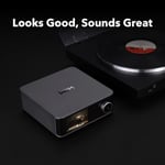 WiiM Ultra Müzik Flama ve Dijital Preamp | 3,5 inç Dokunmatik Ekran, Chromecast ve Alexa ile Uyumlu, Stream Spotify, Amazon Müzik, Gelgit ve Daha Fazlası | HDMI ARC, Fono Girişi ve Kulaklık Çıkışı |